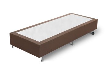 Base box solteiro Jacquard liso