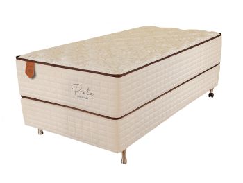 Conjunto Box Solteiro King Mola Ensacada Prata