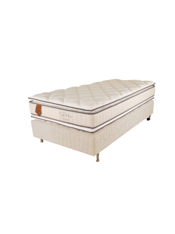 Conjunto Box Solteiro King Mola Ensacada Bali Pillow Top