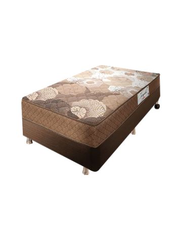 Conjunto Box Solteiro Espuma D33 Turquesa